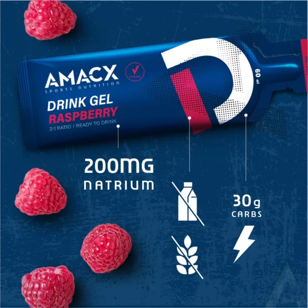 Amacx Drink Gel Raspberry - Image 2