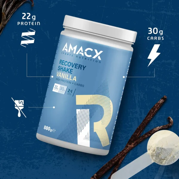 Amacx Recovery Shake Vanilla 880g - Image 2