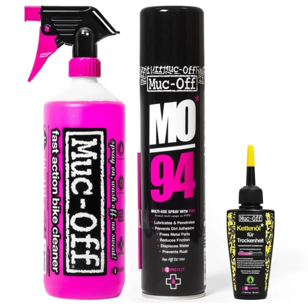 Muc-Off Wash Protect and Dry lube Kit. - Image 2