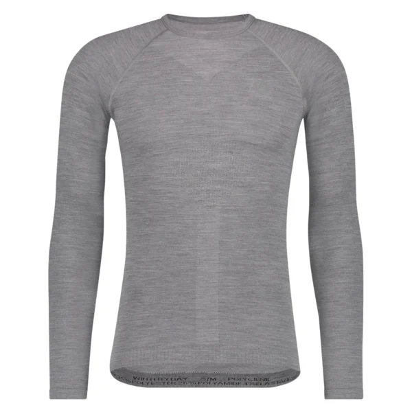 AGU Base Layer LS Winteday szürke kerékpáros aláöltözet