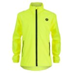 AGU Go Kids Jacket neonsárga kerékpáros esőkabát