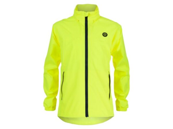 AGU Go Kids Jacket neonsárga kerékpáros esőkabát