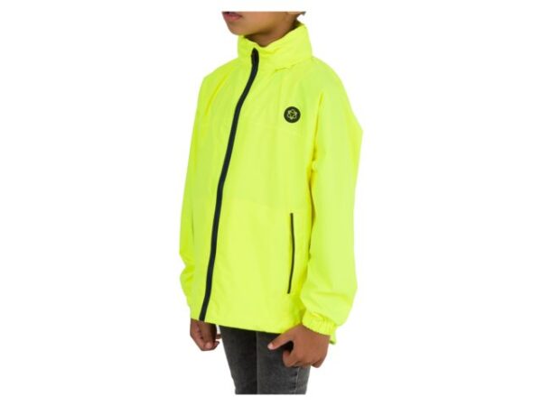 AGU Go Kids Jacket neonsárga kerékpáros esőkabát - Image 3