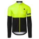 AGU LS Jersey Duo Fluo neonsárga kerékpáros férfi mez