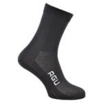 AGU Merino Socks fekete kerékpáros zokni