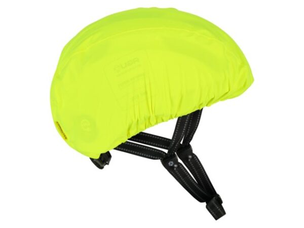 AGU Compact Rain Helmet Cover neonsárga kerékpáros sisak huzat