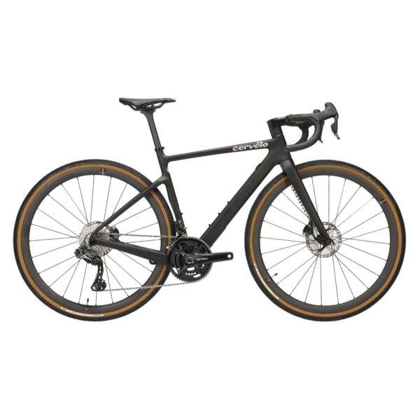 Cervélo Áspero-5 GRX RX815 Di2 Five Black, fekete gravel kerékpár - 58