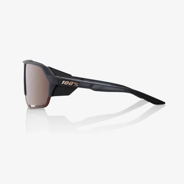 100% NORVIK Soft Tact Crystal Black HiPER Crimson Silver Mirror Lens napszemüveg - Image 3