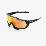 100% SPEEDTRAP Soft Tact Black HiPER Red Multilayer Mirror Lens napszemüveg