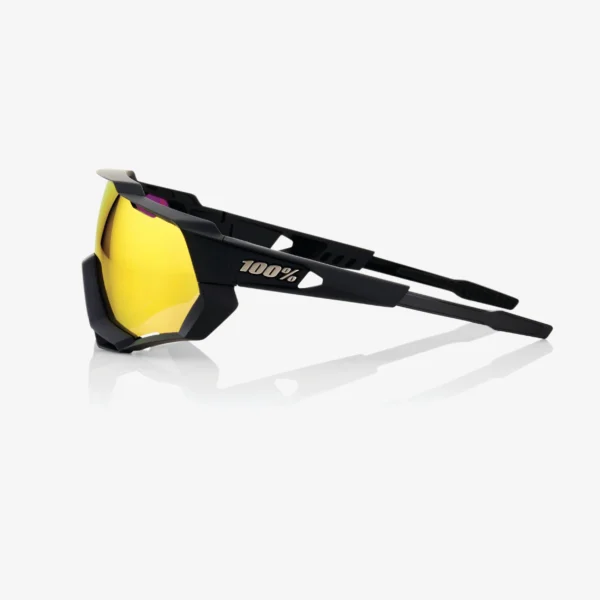 100% SPEEDTRAP Soft Tact Black HiPER Red Multilayer Mirror Lens napszemüveg - Image 3