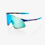 100% HYPERCRAFT Matte Metallic Into the Fade Blue Topaz Multilayer Mirror Lens napszemüveg