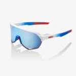 100% S2 Total Energies Team Matte White/Metallic Blue HiPER Mirror Lens napszemüveg