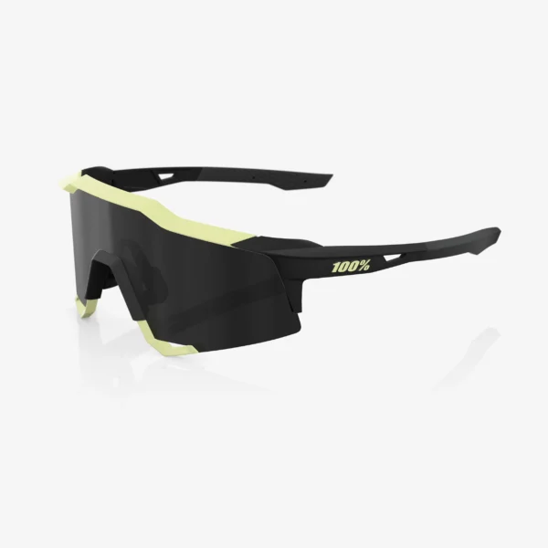 100% SPEEDCRAFT Soft Tact Glow Black Mirror Lens napszemüveg