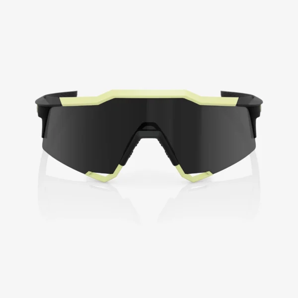 100% SPEEDCRAFT Soft Tact Glow Black Mirror Lens napszemüveg - Image 2