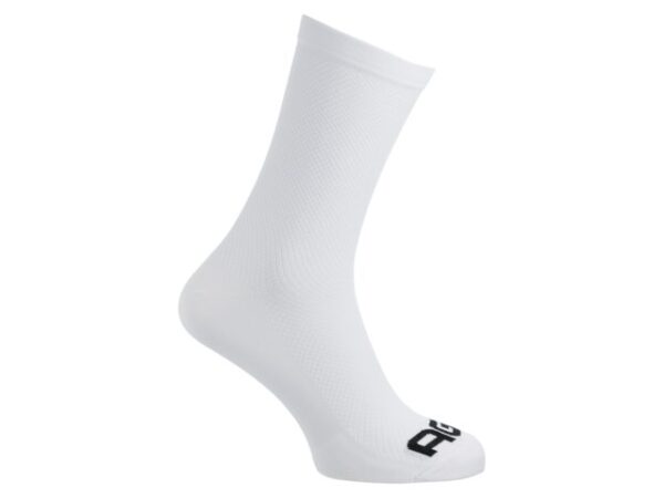 AGU Solid Socks fehér kerékpáros zokni