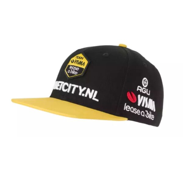 AGU Podium Cap Flat Visma I Lease A Bike