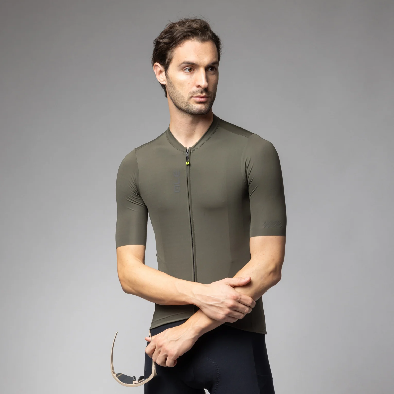 ALÉ Color Block Off Road Pragma Zöld férfi kerékpáros mez - Image 2