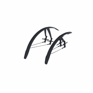 BBB Cycling Kerékpáros Sárvédő Szett - DiscGuard, 28", fekete