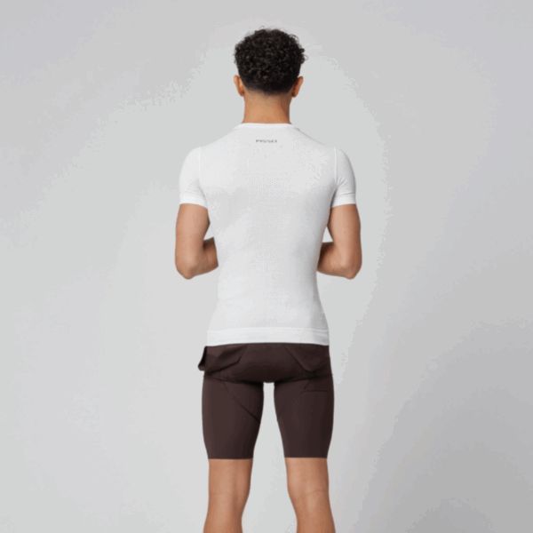 Pissei Maglia Intima Carbon MC fehér kerékpáros Aláöltözet - Image 6
