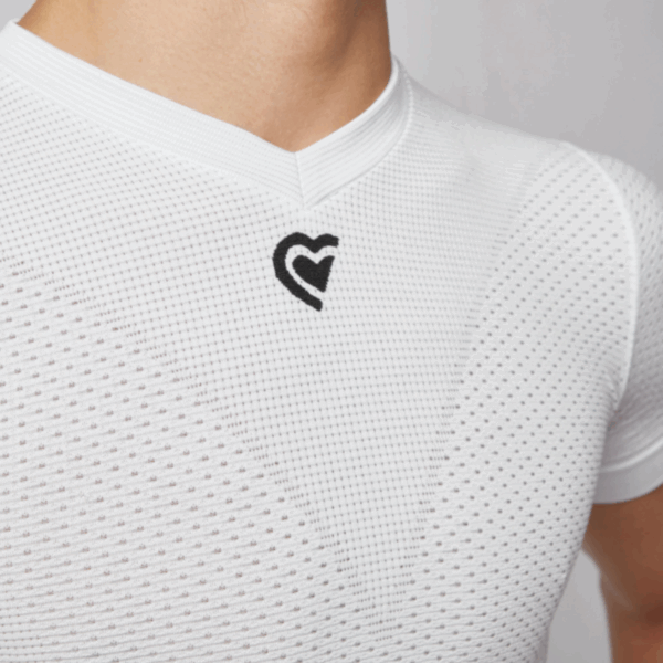 Pissei Maglia Intima Carbon MC fehér kerékpáros Aláöltözet - Image 5