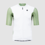 Pissei Sanremo Jersey zöld fehér kerékpáros mez