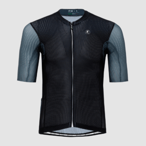 Pissei Sanremo Jersey Nero/Antracite fekete szürke kerékpáros mez