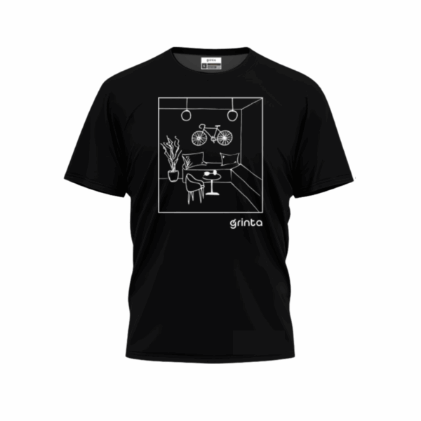 Grinta - Dark Mood - Fekete Unisex Póló