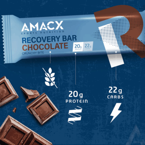 Amacx - Recovery Bar - Chocolate - csokis energiaszelet - Image 5