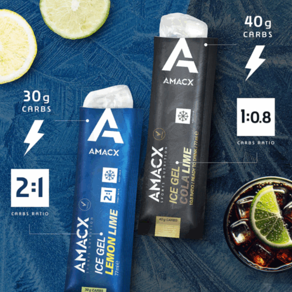Amacx - Turbo Ice Gel - Cola Lime - kóla-lime izű jégzselé - Image 3