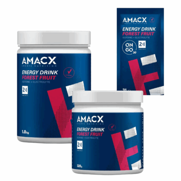 Amacx - Energy Drink - Forest Fruit - erdei gyümölcsös italpor 1kg - Image 3
