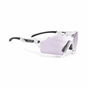 RUDY PROJECT Cutline White-White Bumpers/ImpactX2 Photochromic Laser Purple Teszt szemüveg