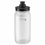 ELITE Fly Tex 550ml Átlátszó kulacs fekete tetővel 54g