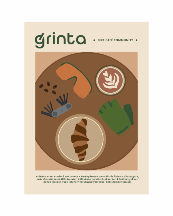Grinta - Coffee Ride - Képeslap