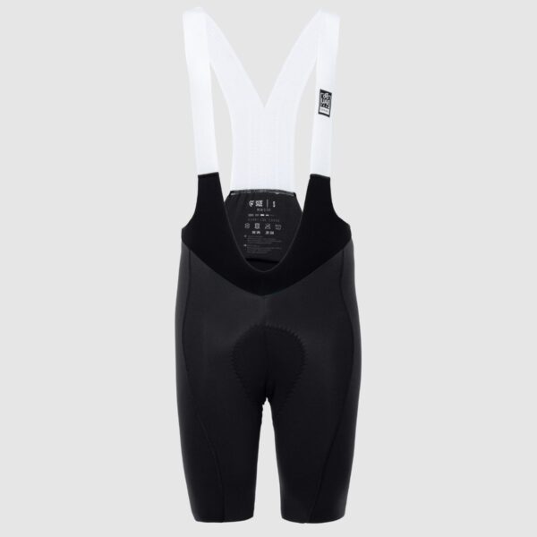 Pissei Cargo Bibshorts fekete kerékpáros rövidnadrág