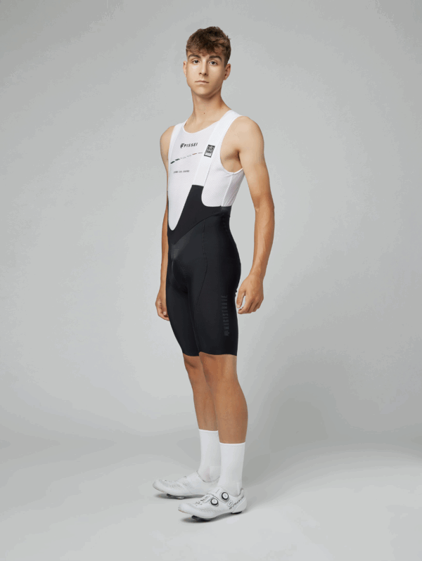 Pissei Cargo Bibshorts fekete kerékpáros rövidnadrág - Image 3