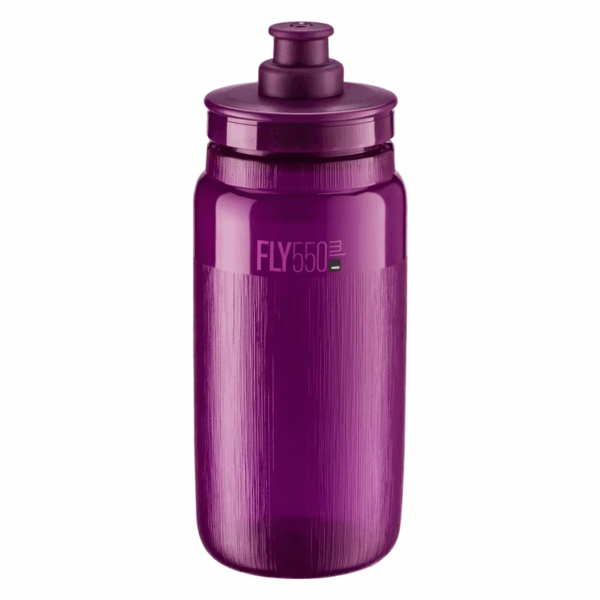 ELITE Fly Tex átlátszó lila kulacs 550 ml
