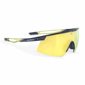 RUDY PROJECT Turbolence Crystal Blue Avio-Apple Green Fade/Multilaser Yellow Teszt szemüveg