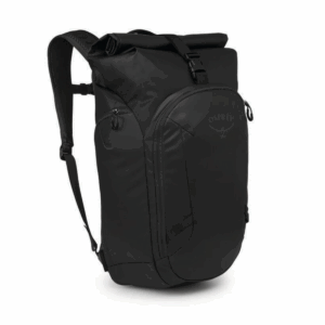 Osprey Hátizsák Transporter Roll Top Raven Black fekete hátizsák