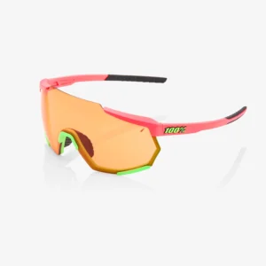 100% RACETRAP - Matte Washed Out Neon Pink - Persimmon Lens napszemüveg