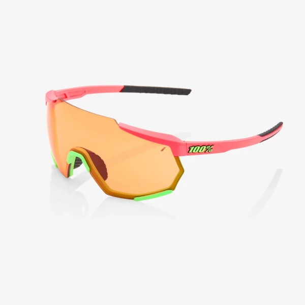 100% RACETRAP - Matte Washed Out Neon Pink - Persimmon Lens napszemüveg
