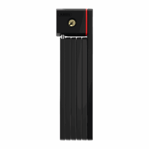 ABUS uGrip BORDO 5700/80 SH tartóval fekete hajtogatható lakat