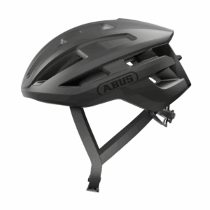 ABUS  Powerdome, In-Mold, velvet black fekete kerékpáros sisak