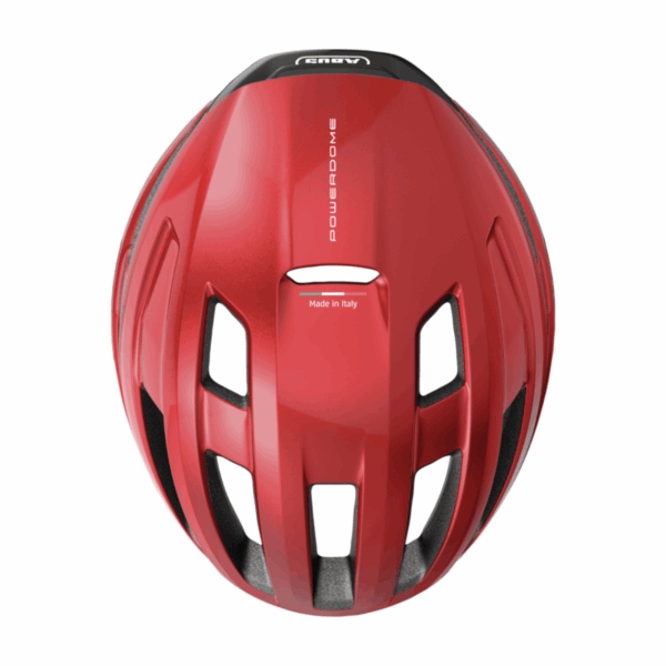 ABUS  Powerdome, In-Mold, blaze red piros kerékpáros sisak - Image 2