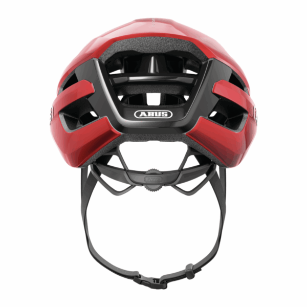 ABUS  Powerdome, In-Mold, blaze red piros kerékpáros sisak - Image 4