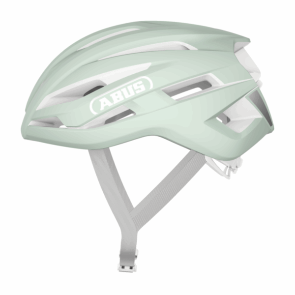 ABUS StormChaser ACE, In-Mold, pure mint menta színű kerékpáros sisak