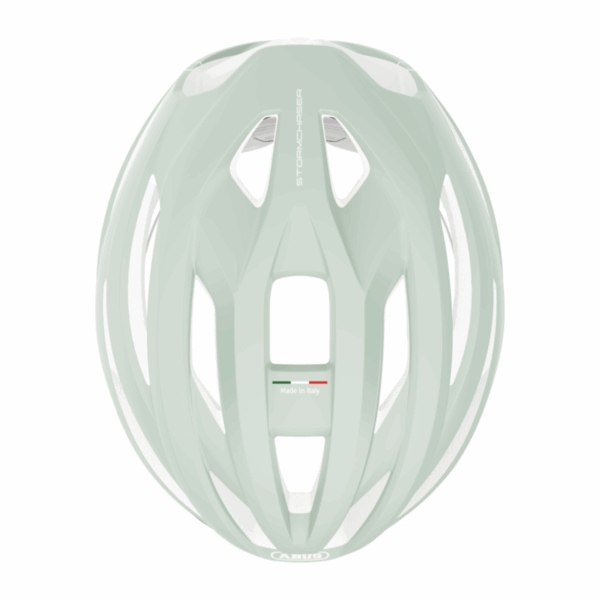 ABUS StormChaser ACE, In-Mold, pure mint menta színű kerékpáros sisak - Image 2