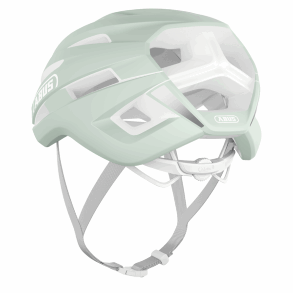 ABUS StormChaser ACE, In-Mold, pure mint menta színű kerékpáros sisak - Image 4