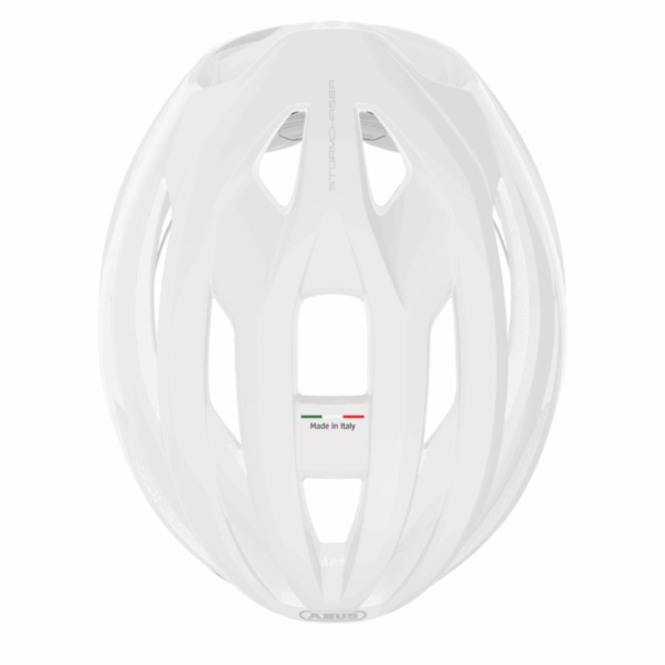 ABUS StormChaser ACE, In-Mold, pure white fehér kerékpáros sisak - Image 2