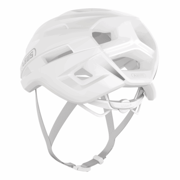 ABUS StormChaser ACE, In-Mold, pure white fehér kerékpáros sisak - Image 4