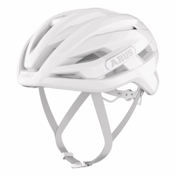 ABUS StormChaser ACE, In-Mold, pure white fehér kerékpáros sisak - Image 5